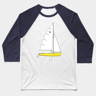 Wayfarer Dinghy Sailboat Baseball T-Shirt